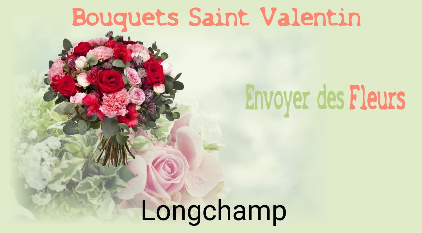 Roses de Saint-Valentin livrées à Longchamp